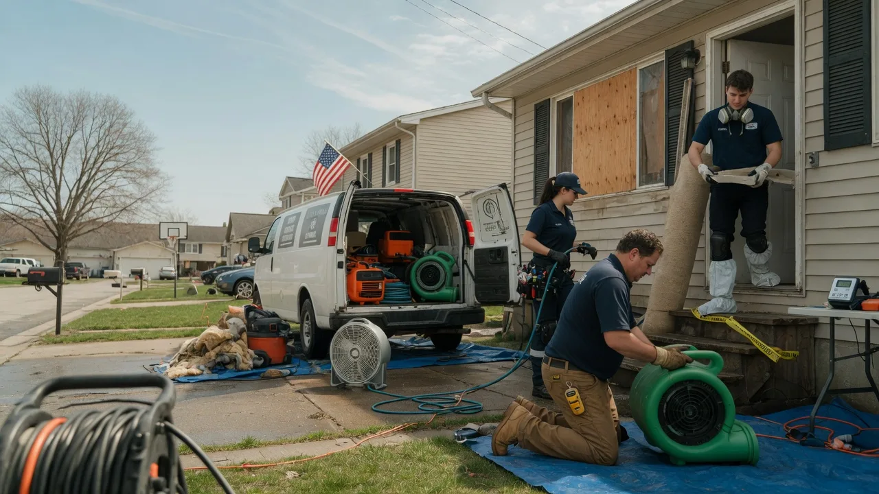 Water Damage Restoration in Daniels, WV near me